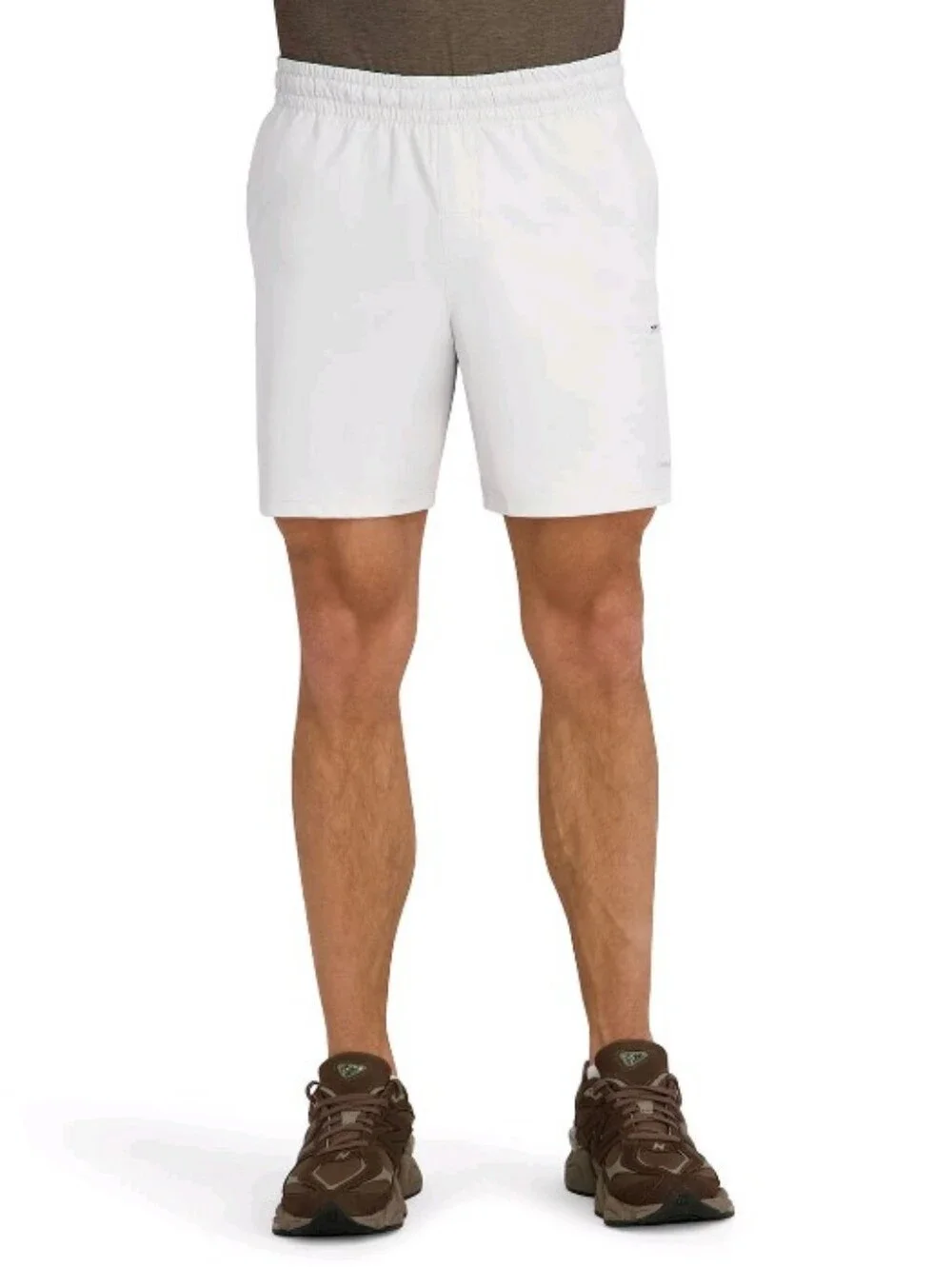 Outdoor Voices Men's HiFlex Shorts Light Grey Size Large NWT